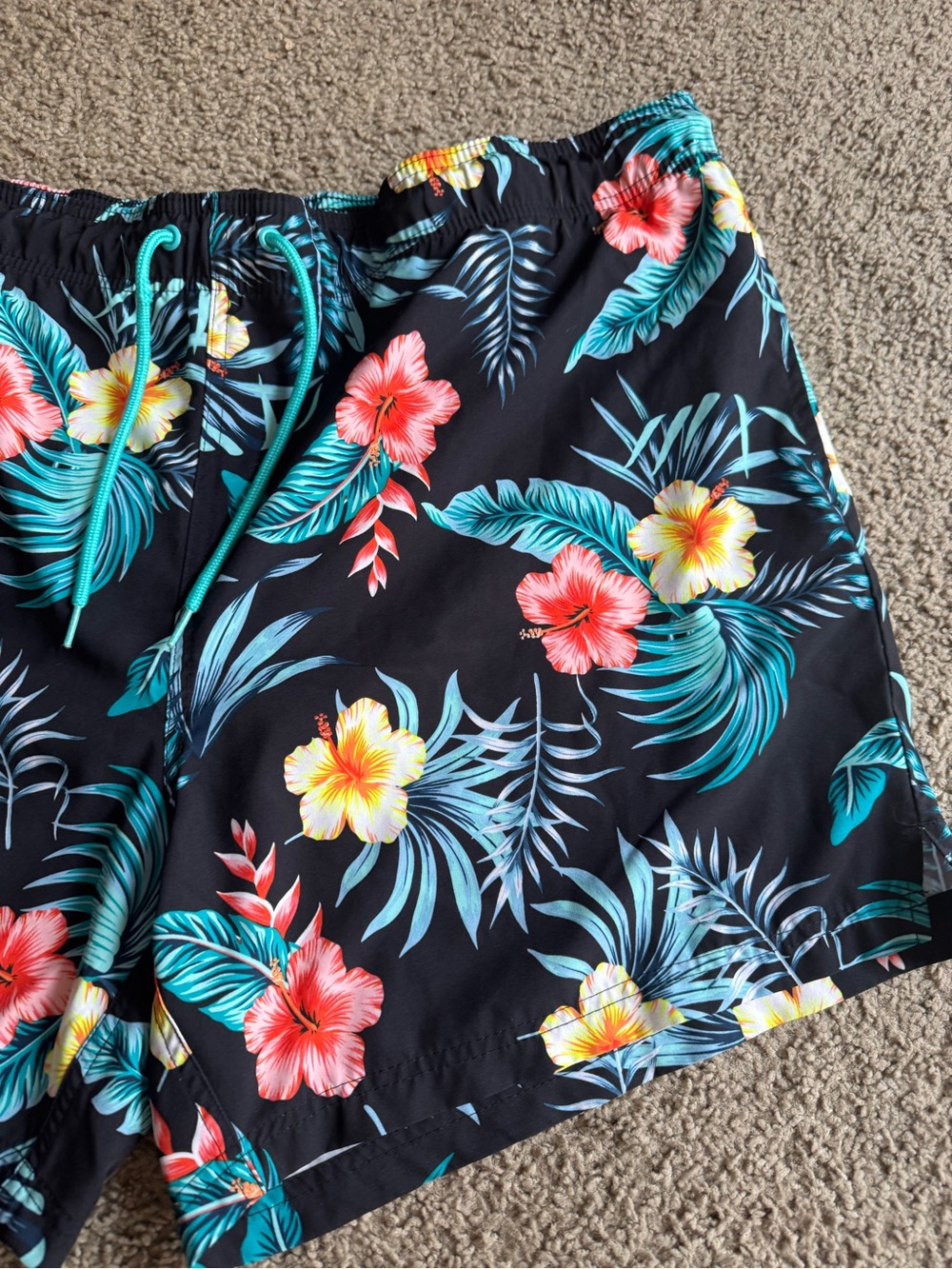 George Floral Swim Trunks - Picture 2 of 4